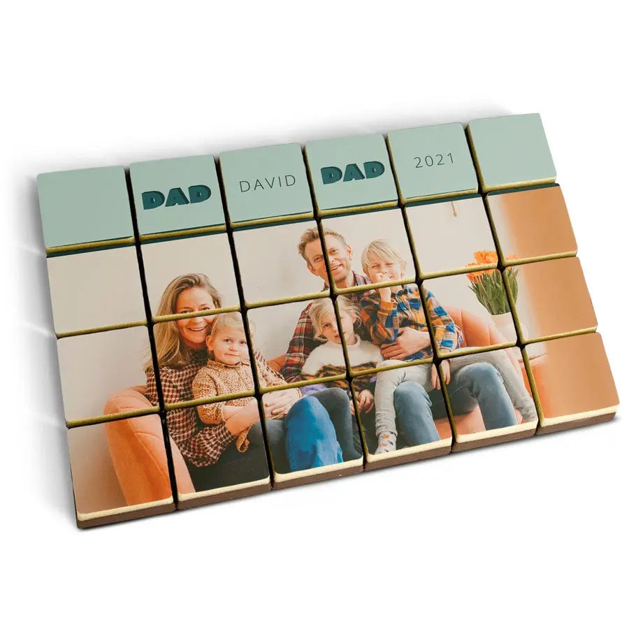 Photo on solid chocolates - set of 24