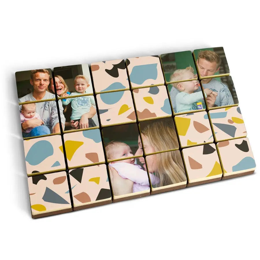 Photo on solid chocolates - set of 24
