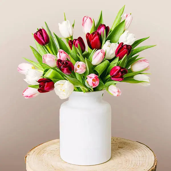 Women’s Resilience - Pink & White Tulips