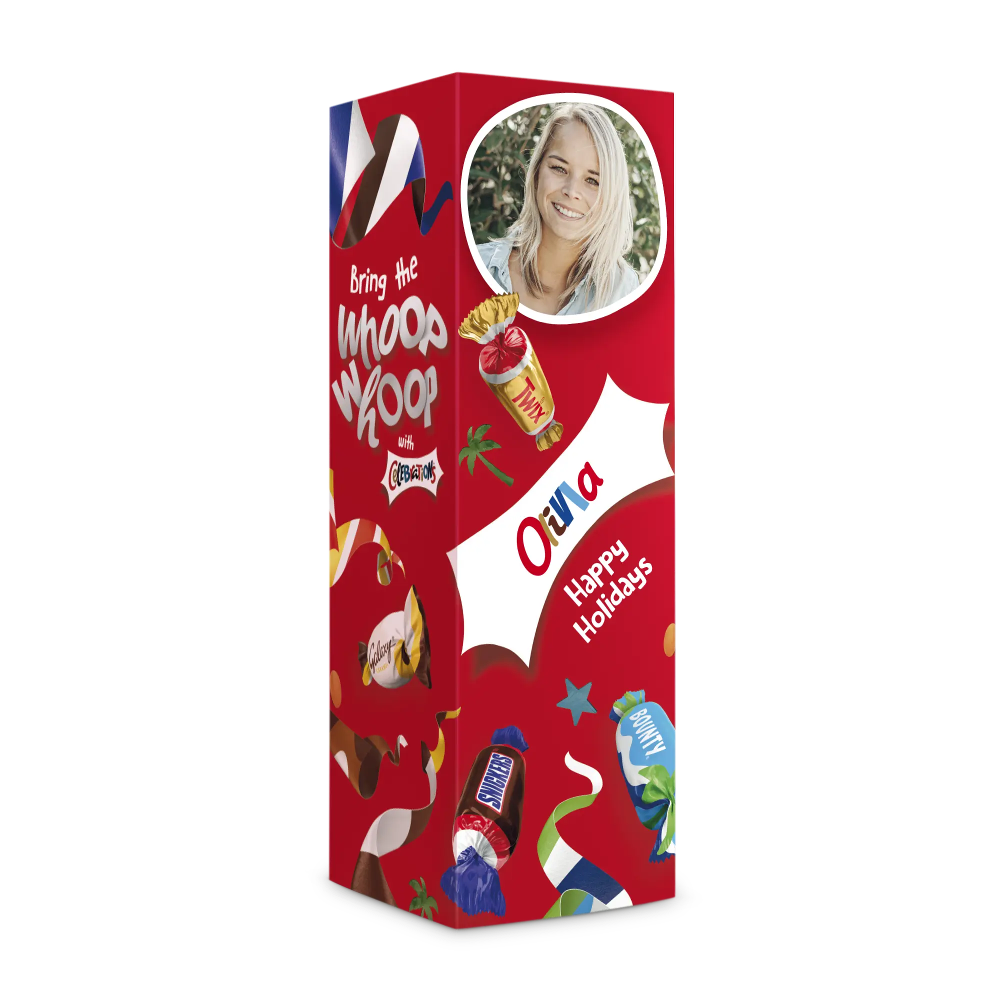 Personalised Celebrations champagne bottle