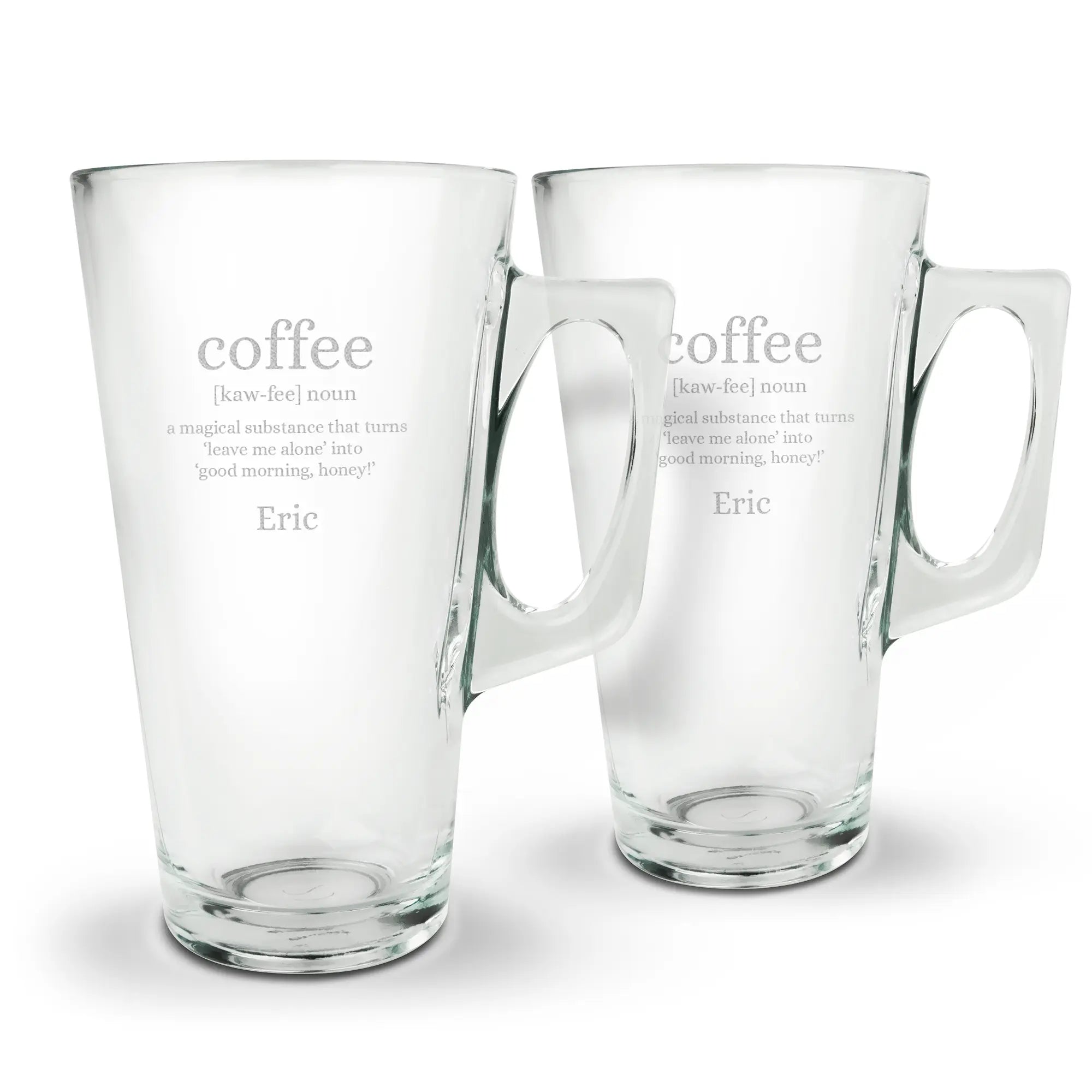 Latte macchiato glass - set of 2
