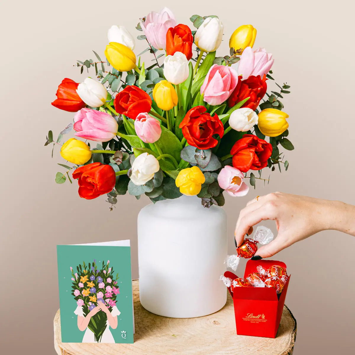 Women’s Brilliance - Rainbow Tulips