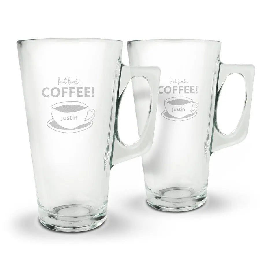 Latte macchiato glass - set of 2