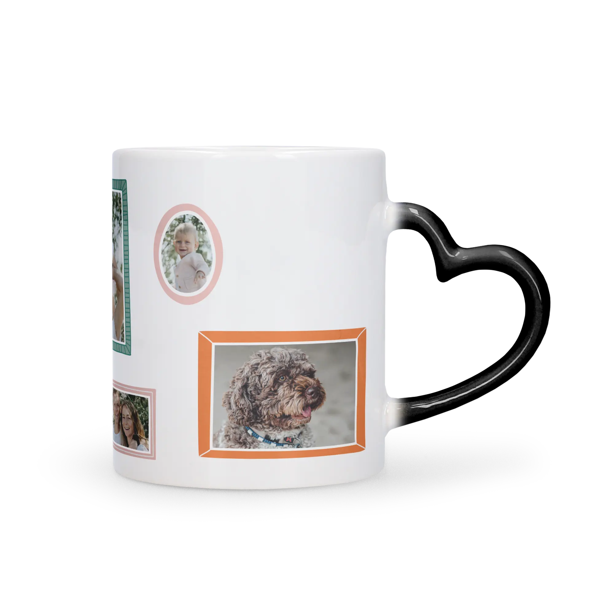 Mug - Magic - Heart-shaped handle