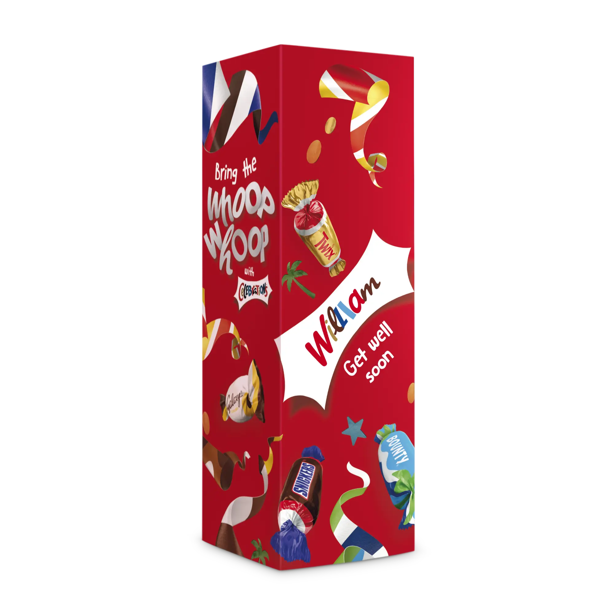 Personalised Celebrations champagne bottle