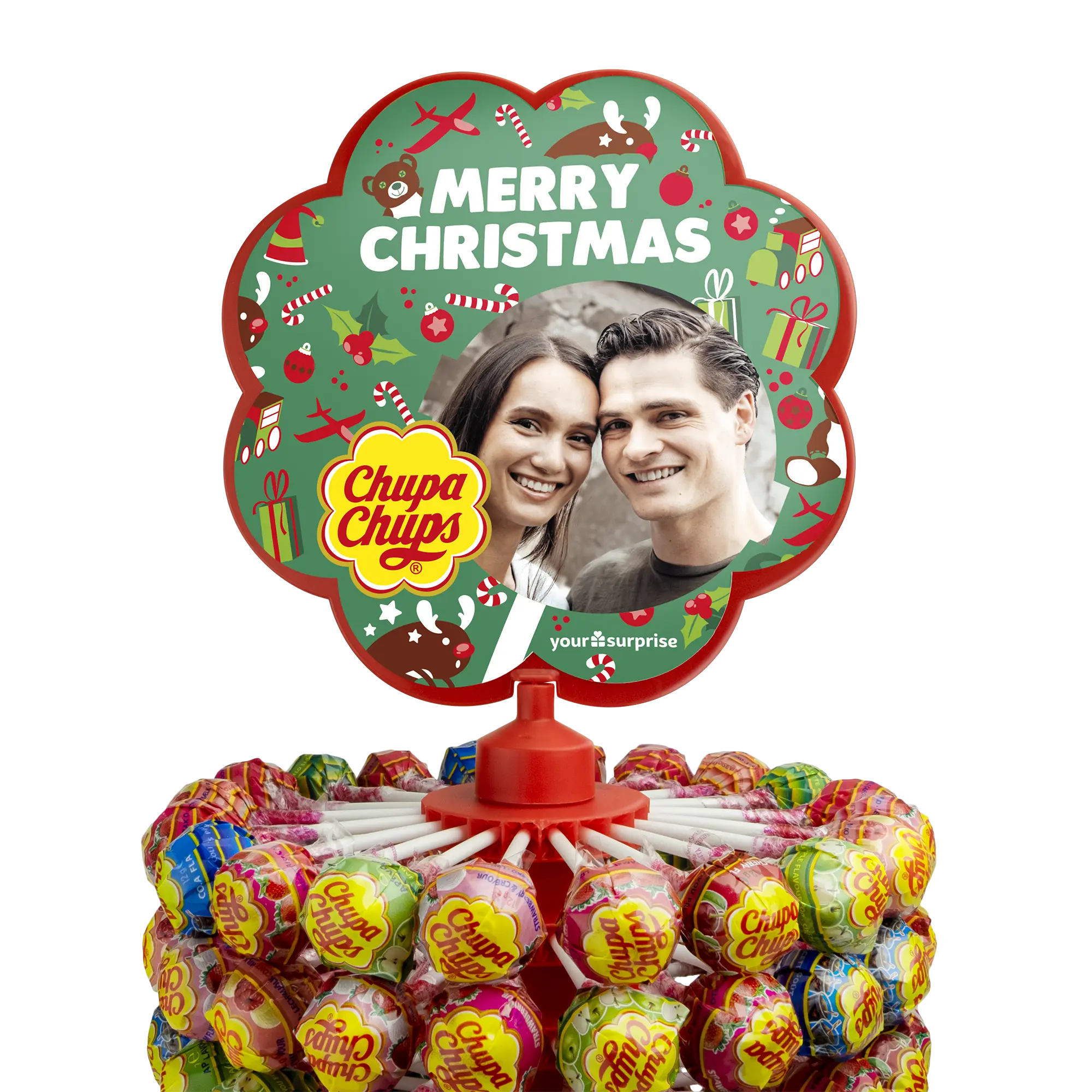 Chupa Chups tower - 200 lollipops