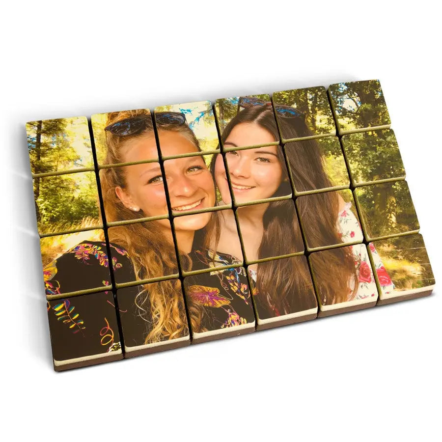Photo on solid chocolates - set of 24