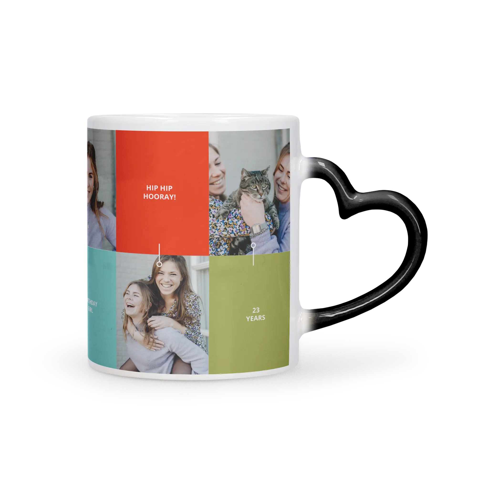 Mug - Magic - Heart-shaped handle