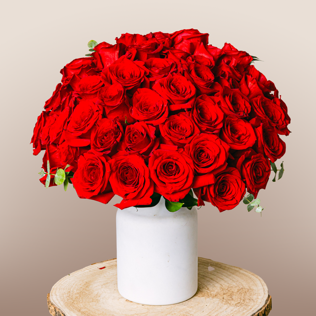 Valentine's Premium Red Roses