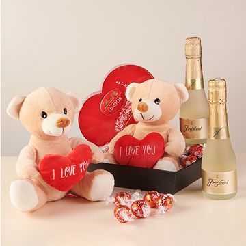 Product photo for Always Special: Chocolates, Mini Cava and Teddy Bears