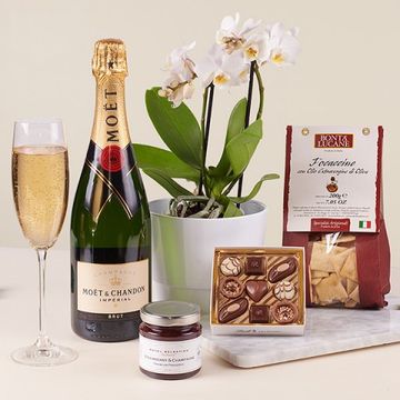 Product photo for Une exquise luminosité : Orchidée et Champagne
