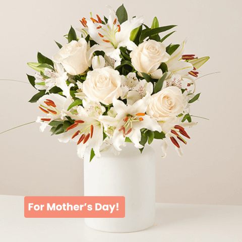 Mother's Beauty: лилии и розы