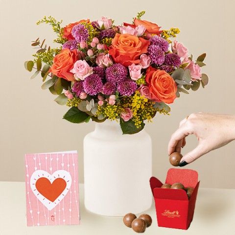 Mother's Love: Roses et Chrysanthèmes