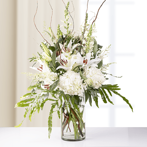 White Swan: White Flowers