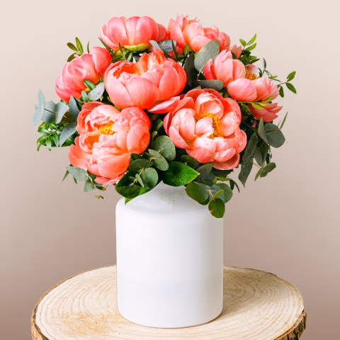 Bohemian Love: Pink Peonies