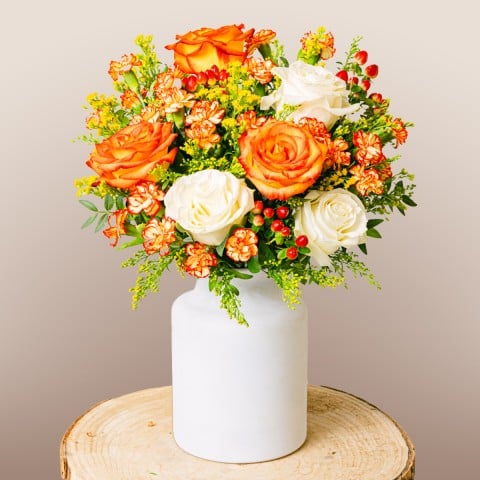 Rose Blooming : Roses et Oeillets