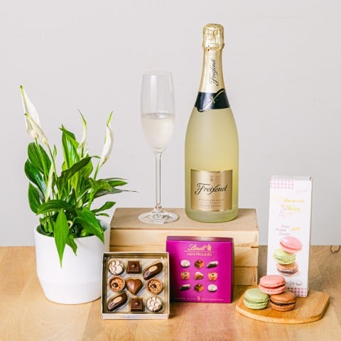 Friedliche Laune: Einblatt & Cava