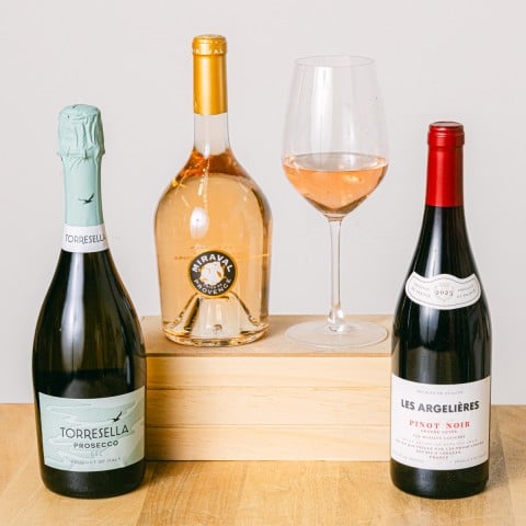 Exquisite Melody: Roséwein, Weißwein, Rotwein und Schaumwein