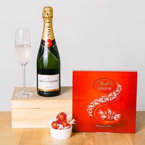 Toast of Sweetness: Cava and Chocolates