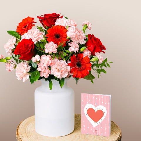 Soul Love: Roses and Gerberas