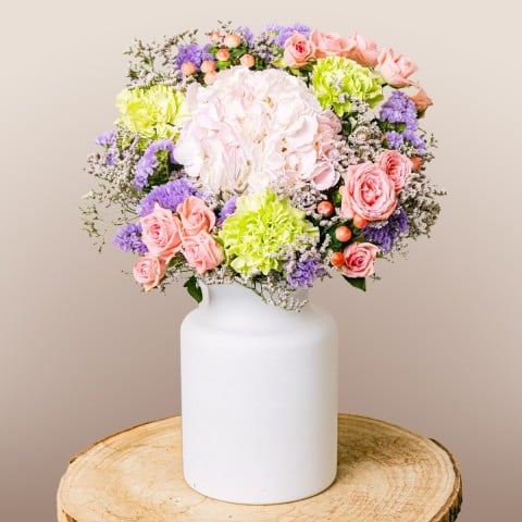 Product photo for Slow Saunter: Hydrangeas and Roses
