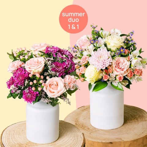 Double Floraison : Roses et Chrysanthèmes