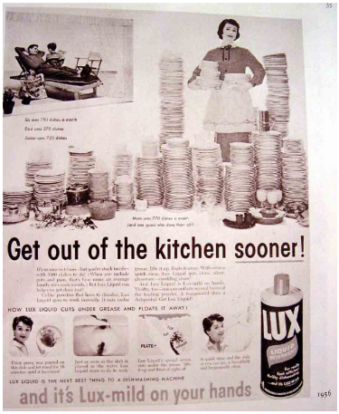 Sexist kitchen advert