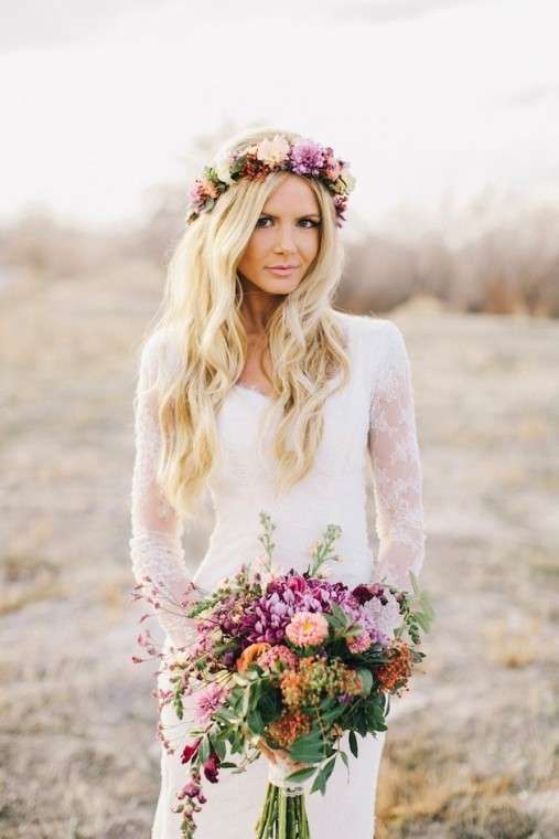 bridal bouquet hairstyle