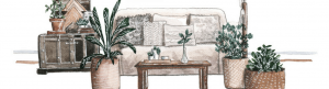 Banner deco fibras vegetales min FloraQueen Latest interior design trend: plant fibre decoration