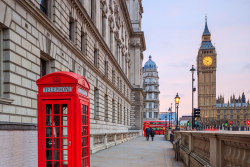 London Big Ben and Phonebox