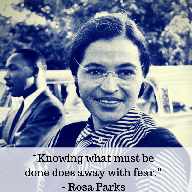 Rosa Parks Inspiring quote
