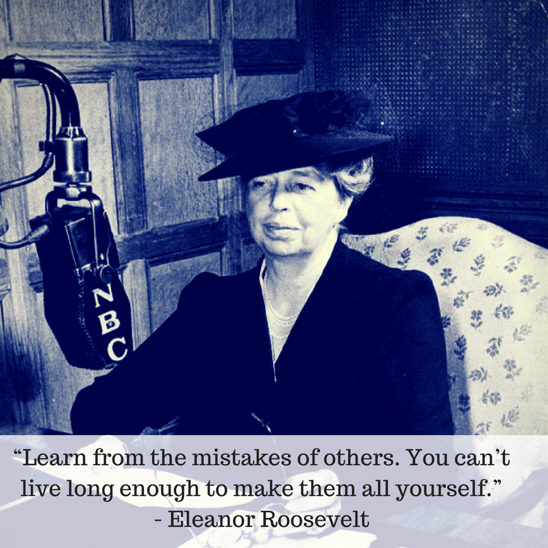 Elenor Roosevelt Inspiring quote