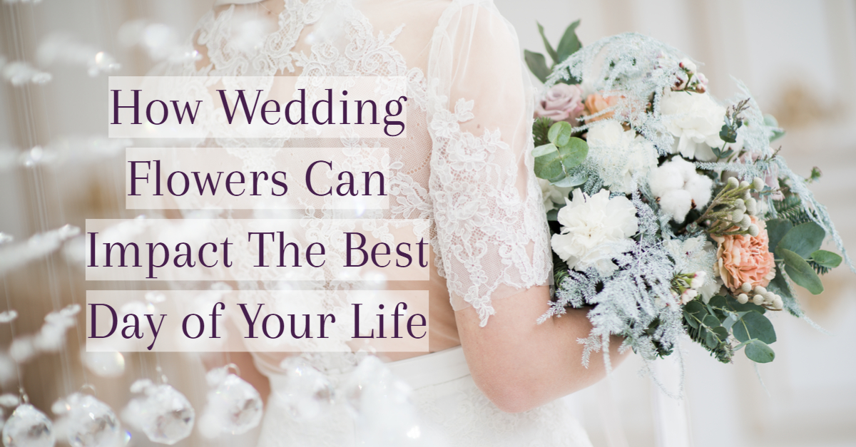 Wedding flowers impact title card
