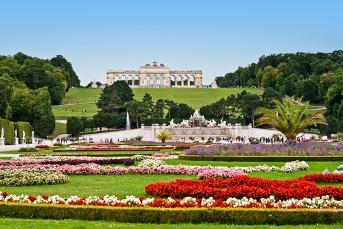 Schönbrunn park Vienna