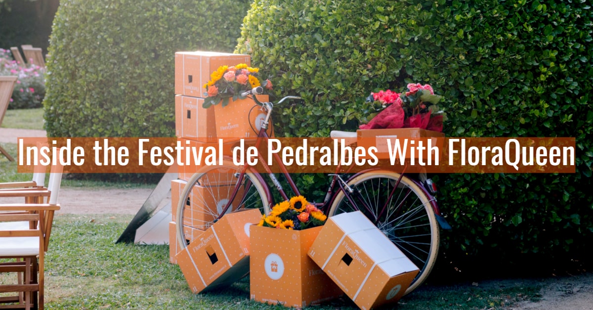 Festival pedralbles with floraqueen title card