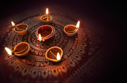 diwali candles