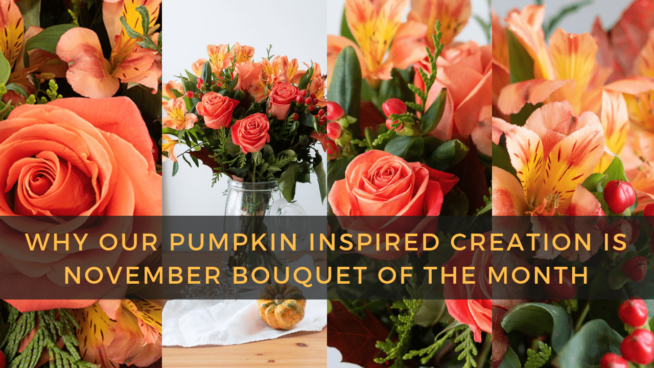 pumpkin bouquet blog title