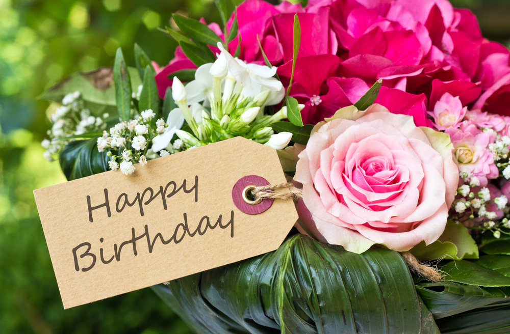 Happy Birthday Flowers Images Download / Happy Birthday Wishes with ...