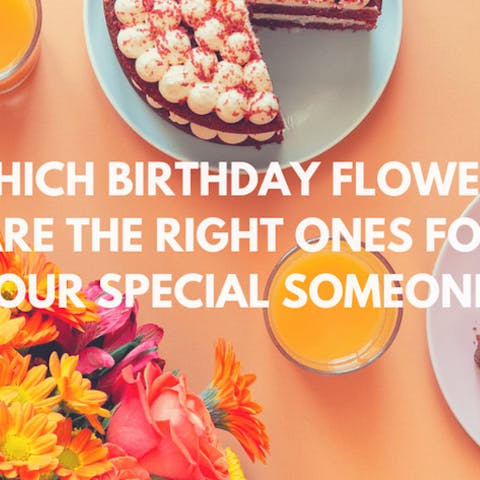 Which Birthday Flowers Are The Right Ones For Your Special Someone? - Flora Queen