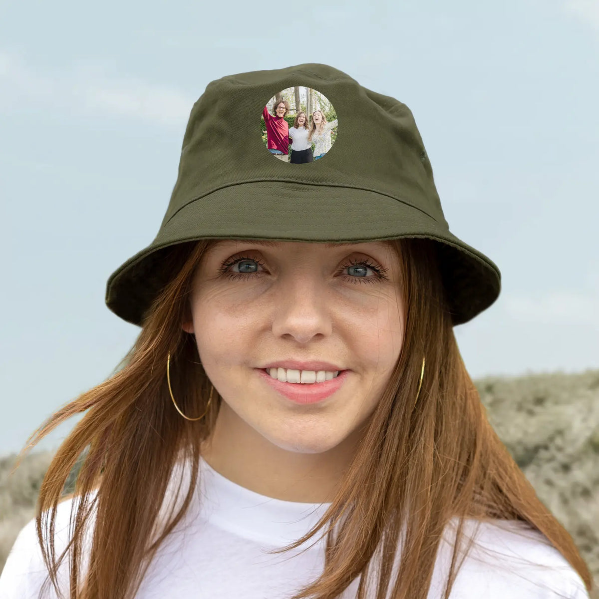 Bucket hat - Green - Flora Queen
