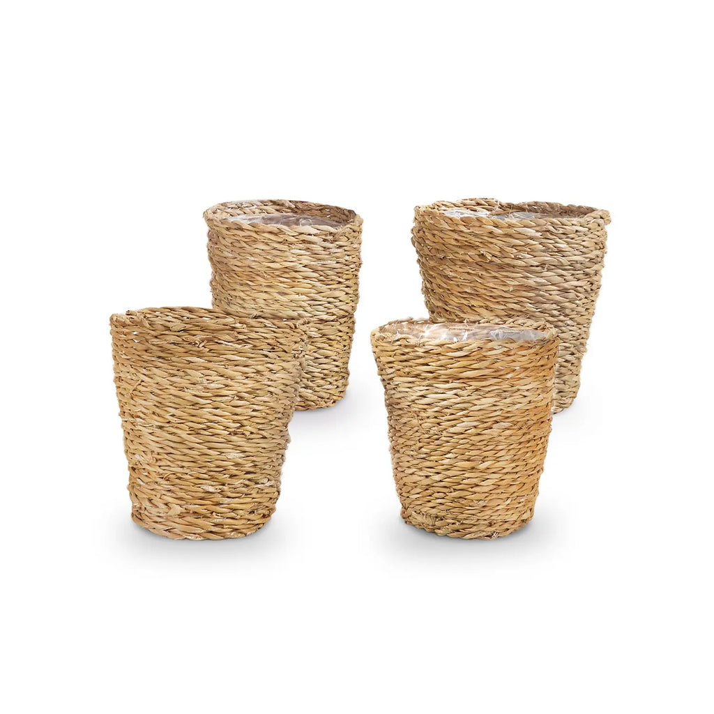 4 Seagrass Basket - S/12cm Flora Queen Flora Queen