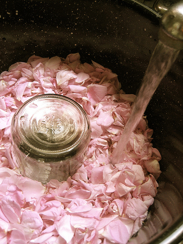 recette eau de rose
