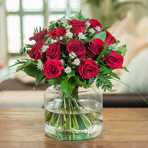 bouquet de roses rouges idées romantiques