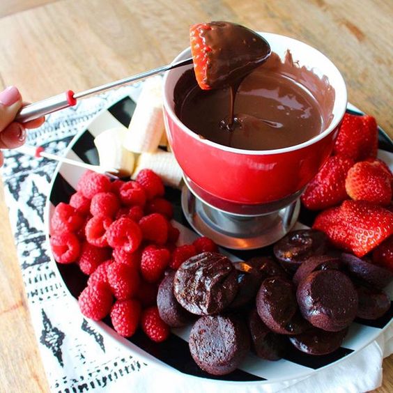 Set fondue chocolat
