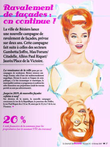 Publicité sexiste Mairie de Béziers