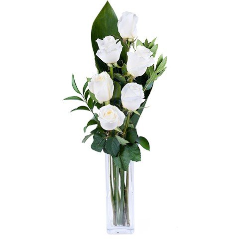 bouquet pensée amicale roses blanches pour offrir 