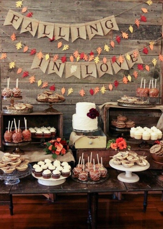 candy bar inspiration automne