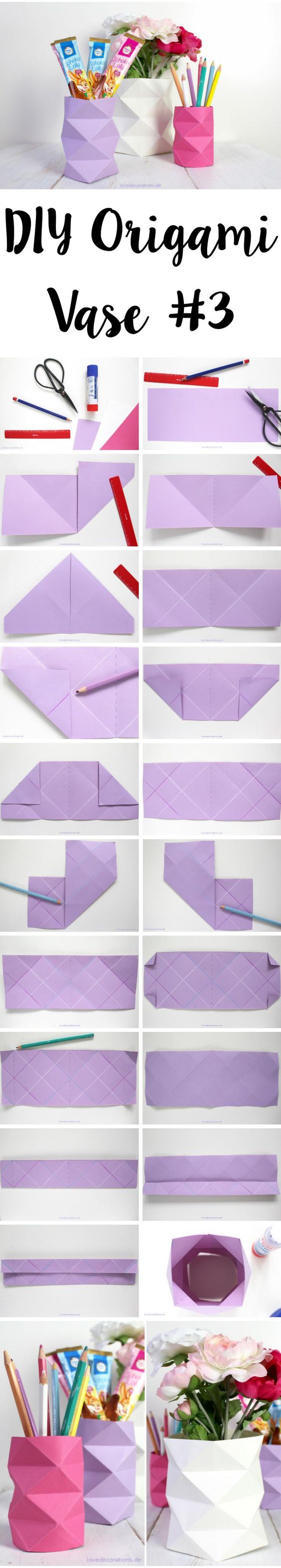 vase origami