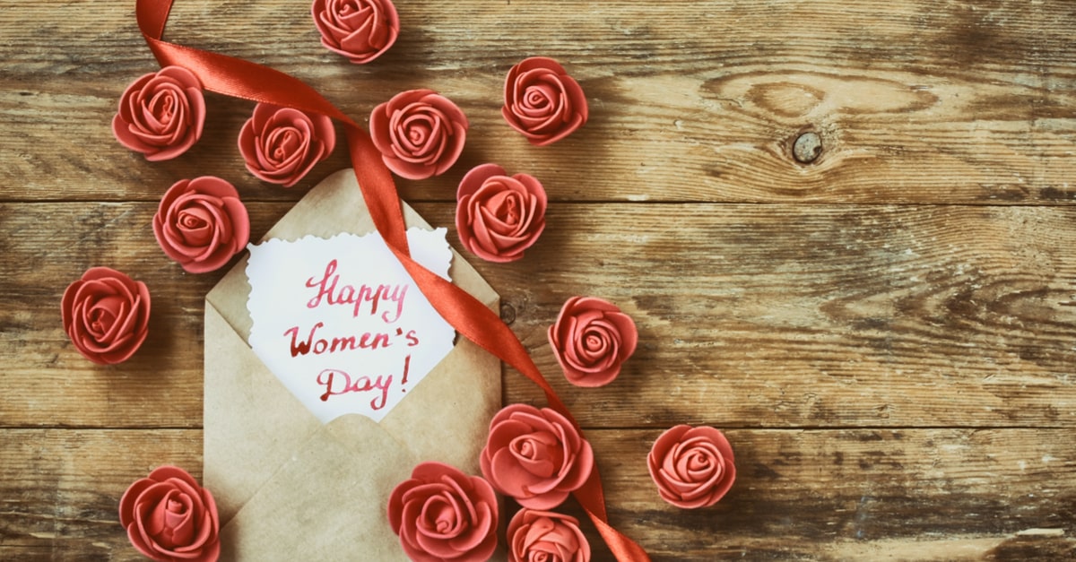happy womens day card