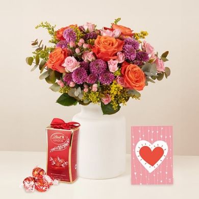 Mother's Love: Roses et Chrysanthèmes